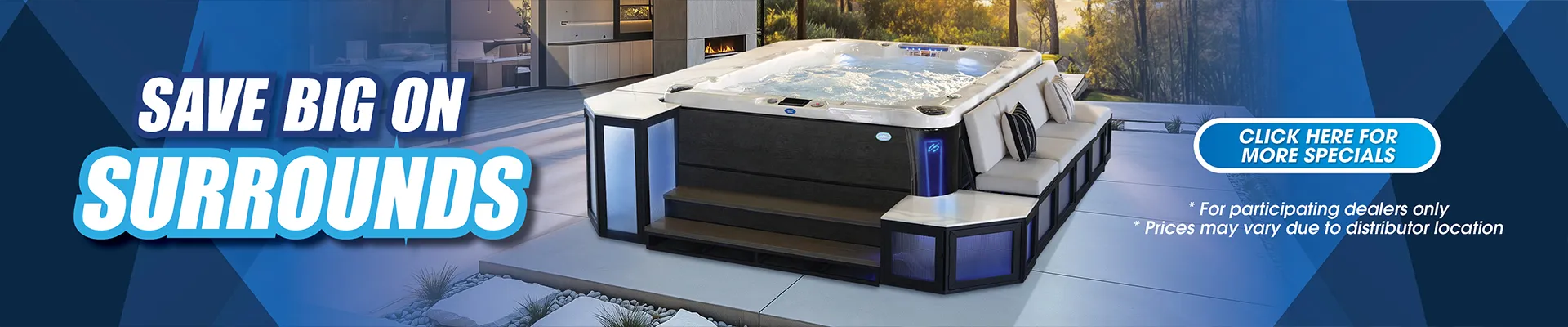 Calspas hot tub being used in a family setting - Manhattan