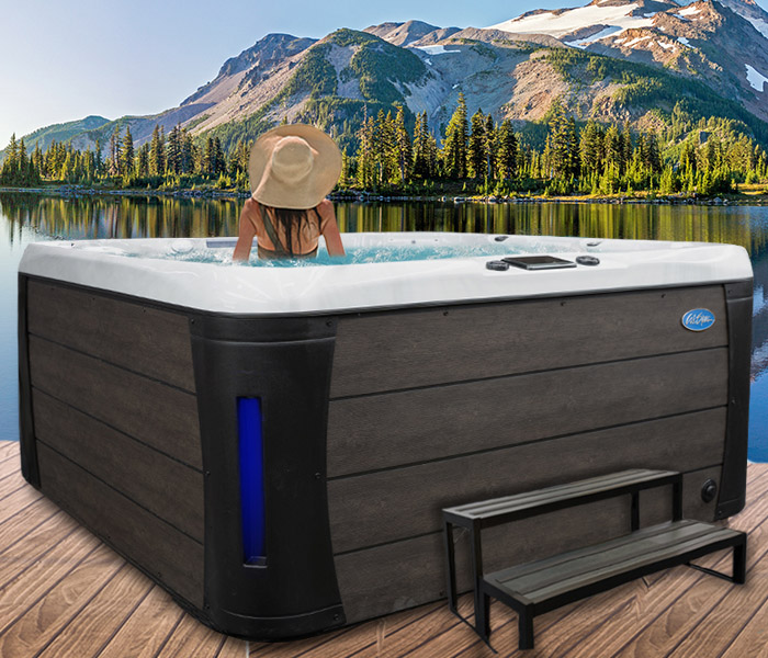 Calspas hot tub being used in a family setting - hot tubs spas for sale Manhattan